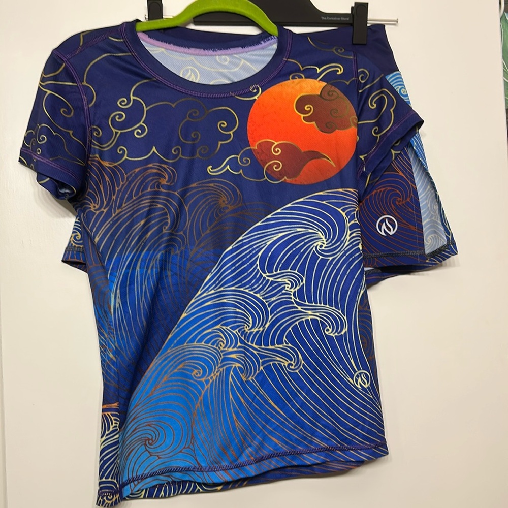 Ink n Burn Tempest Storm Women’s Set - Tech Shirt, Sports Skirt - Small / 6